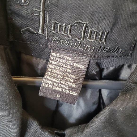 JouJou black women's trench coat - Picture 2 of 3